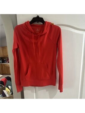 Lou & Grey Red Hooded Sweatshirt